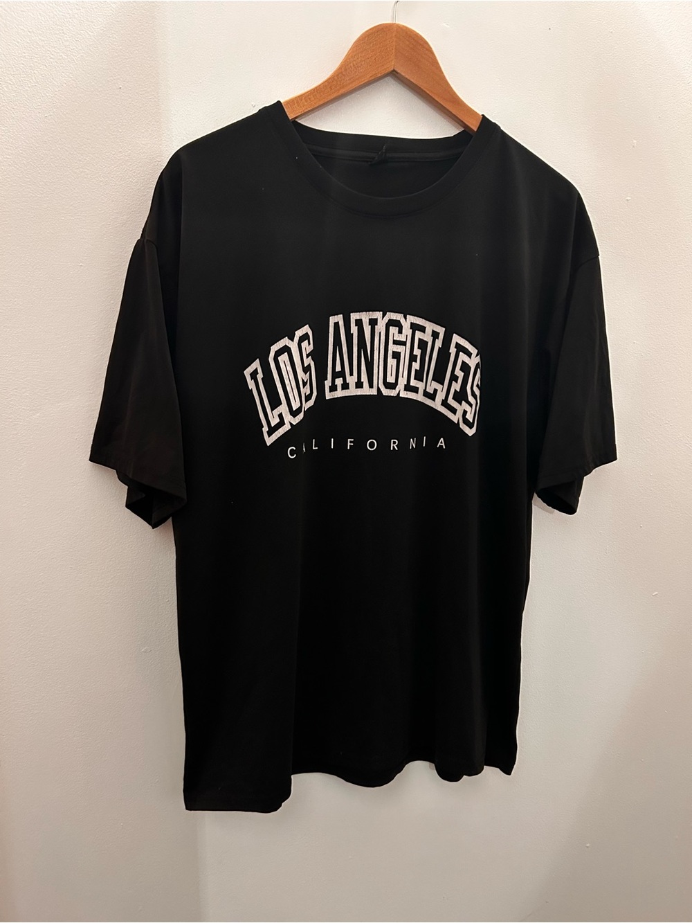 SHEIN Black Crewneck T-Shirt